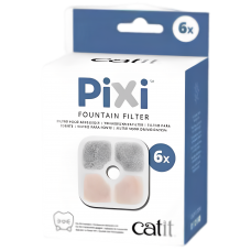 Catit Water Drinking Fountain Pixi Replacement Filters 6pcs, 43722, cat Cleaning / Filter, Catit, cat Accessories, catsmart, Accessories, Cleaning / Filter