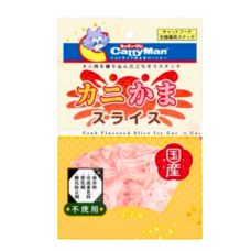 CattyMan Crab Slices 22g (5 packs), DM-82700 (5 packs), cat Treats, CattyMan, cat Food, catsmart, Food, Treats