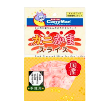 CattyMan Crab Slices 22g (5 packs)