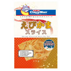 CattyMan Shrimp Slices 25g, DM-16786, cat Treats, CattyMan, cat Food, catsmart, Food, Treats
