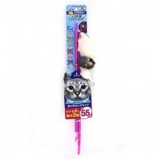 Cattyman Jareneko Playful Long Wand with Mouse, 842999, cat Toy, CattyMan, cat Accessories, catsmart, Accessories, Toy