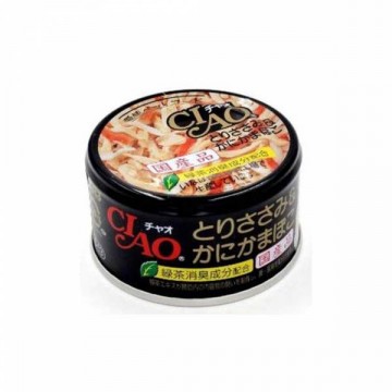 Ciao Can Chicken Fillet & Crabstick In Jelly 75g Carton (24 Cans)