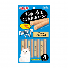 Ciao Churutto Stick Katsuo Formula 28g x 4 sticks (4 Packs)