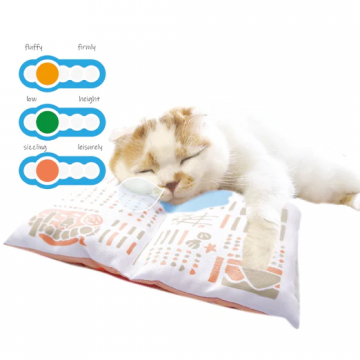 Cattyman Comfortable Cat Pillow Travel Book