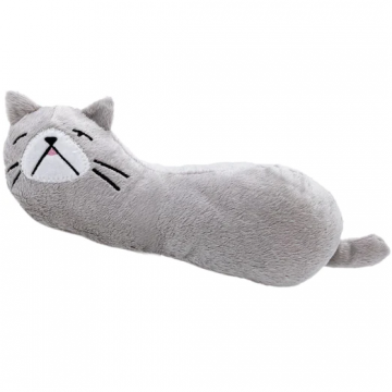 Cattyman Comfortable Cat Pillow Sleepy Grey Cat