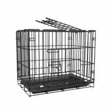 Deluxe Pet Safe Home Foldable Cage Black Medium, CS2022000389, cat Cages, Deluxe, cat Housing Needs, catsmart, Housing Needs, Cages