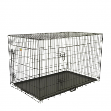 Deluxe Pet Safe Home Foldable Cage Black Small, CS2022000388, cat Cages, Deluxe, cat Housing Needs, catsmart, Housing Needs, Cages