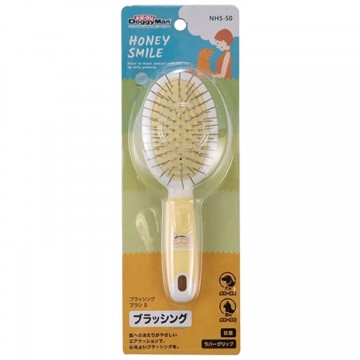 Doggyman Honey Smile Pin Brush for Cats and Dogs