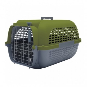 Dogit Voyageur 300 Pet Carrier Green Grey
