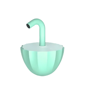 Dooee Toy Umbrella Laser Green