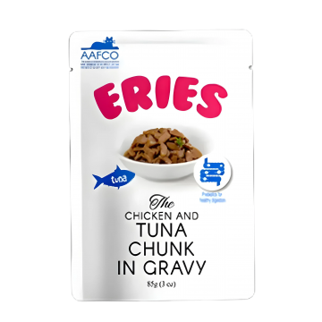 Eries Pouch in Gravy Tuna Chunk 85g x12