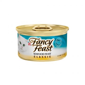 Fancy Feast Classic Seafood 85g Carton (24 Cans)