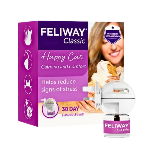 Feliway Friends 30 Days Calming Starter Kit with Plug in Diffuser and  Refill 48ml