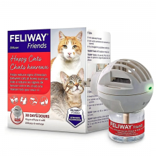 Feliway Friends 30 Days Calming Starter Kit with Plug in Diffuser and Refill 48ml, 251414, cat Special Needs, Feliway, cat Health, catsmart, Health, Special Needs