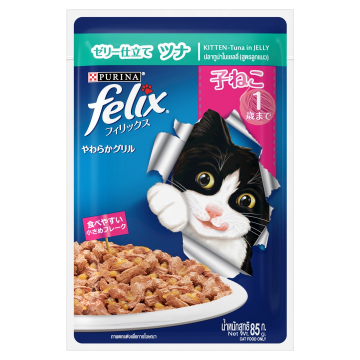 Felix Cat Wet Food chicken in Jelly for Kitten 85g x24