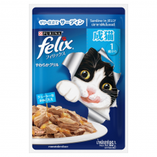 Felix Wet Food Sardine in Jelly 85gx24