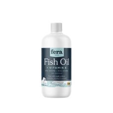 Fera Pet Organics Fish Oil 8oz, 4583, cat Supplements, Fera Pet Organics, cat Health, catsmart, Health, Supplements