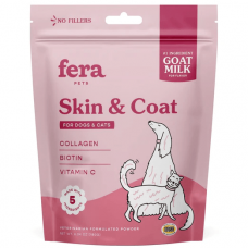 Fera Pet Organics Goat Milk Topper Skin & Coat 180g, 4601, cat Supplements, Fera Pet Organics, cat Health, catsmart, Health, Supplements