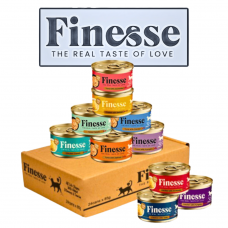 Finesse Grain-Free Wet Cat Food - 5 Carton Bundle Promo, FS-5 Cartons Promo, cat Wet Food, Finesse, cat Food, catsmart, Food, Wet Food