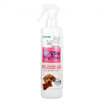 Forcans Pet Perfume & Conditioner Baby Powder Aloe 300ml