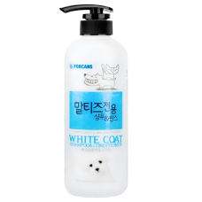 Forcans Pet Shampoo & Conditioner White Coat 550ml, FC-1434, cat Shampoo / Conditioner, Forcans, cat Grooming, catsmart, Grooming, Shampoo / Conditioner