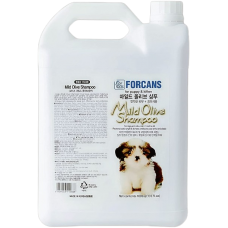 Forcans Pet Shampoo Mild Olive Puppy & Kitten 4000mL, FC-MOS4000, cat Shampoo / Conditioner, Forbis, cat Grooming, catsmart, Grooming, Shampoo / Conditioner