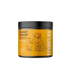 Fourflax Pet Supplement Mussel Powder 150g Tub