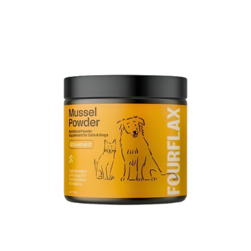 Fourflax Pet Supplement Mussel Powder 150g Tub
