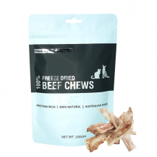 Freeze Dry Australia Pet Treat Beef Chews 150g, 8831663, cat Treats, Freeze Dry Australia, cat Food, catsmart, Food, Treats