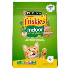 Friskies Dry Food Indoor Delights 1kg, 11243012, cat Dry Food, Friskies, cat Food, catsmart, Food, Dry Food