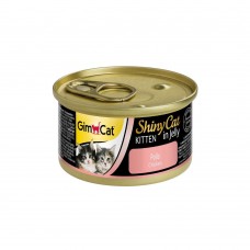 GimCat ShinyCat In Jelly Chicken For Kitten 70g (24 Cans)