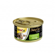 GimCat ShinyCat In Jelly Chicken With Papaya 70g, 02.413563 (64412948), cat Gimcat ShinyCat, GimCat , cat GimCat, catsmart, GimCat, Gimcat ShinyCat