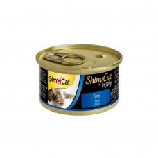 GimCat ShinyCat In Jelly Tuna 70g (24 Cans), 02.413167 (64413082) 24 Cans, cat Gimcat ShinyCat, GimCat , cat GimCat, catsmart, GimCat, Gimcat ShinyCat