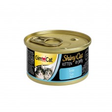 GimCat ShinyCat In Jelly Tuna For Kitten 70g, 02.413235 (64413150), cat Gimcat ShinyCat, GimCat , cat GimCat, catsmart, GimCat, Gimcat ShinyCat