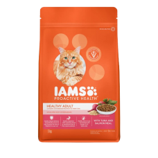 IAMS Proactive Health Healthy Adult With Tuna & Salmon Meal 3kg, 100946941, cat Dry Food, Iams, cat Food, catsmart, Food, Dry Food