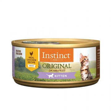 Instinct Canned Food Original Pate Chic Recipe for Kitten 5.5oz