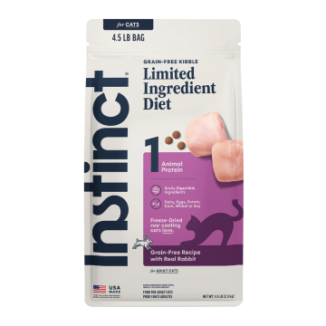 Instinct Dry Food Limited Ingredients Rabbit Recipe 4.5lb Instinct Dry Food Limited Ingredients Rabbit Recipe 4.5lb