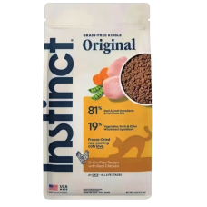 Instinct Dry Food Original Grain-Free Recipe w/Chicken 5lb, 6175855, cat Dry Food, Instinct, cat Food, catsmart, Food, Dry Food