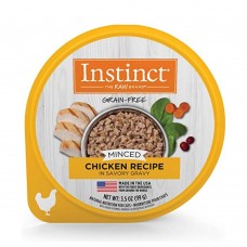 Instinct Grain-Free Minced Recipe With Real Chicken Wet Food Cup 3.5oz, 6171028, cat Wet Food, Instinct, cat Food, catsmart, Food, Wet Food