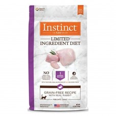 Instinct Limited Ingredient Diet Grain-Free Recipe with Real Rabbit Dry Food 4.5lb