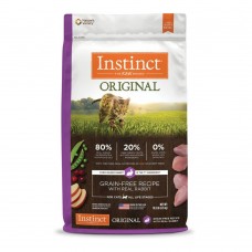 Instinct Original Grain-Free Recipe With Real Rabbit Dry Food 10lb, 6165860, cat Dry Food, Instinct, cat Food, catsmart, Food, Dry Food