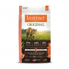 Instinct Original Grain-Free Recipe With Real Salmon Dry Food 4.5lb, 6175876, cat Dry Food, Instinct, cat Food, catsmart, Food, Dry Food