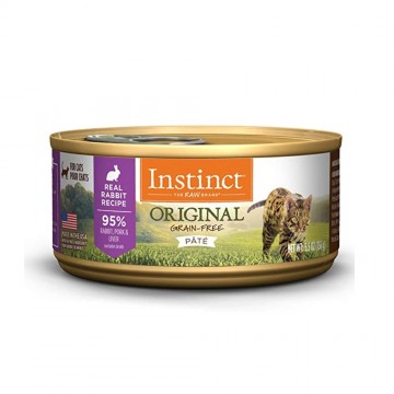Instinct Original Pate wet food Rabbit 5.5oz