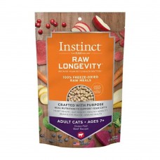 Instinct Raw Longevity Freeze-Dried Beef Meals Adult 7+ Cat Dry Food 9.5oz, 6172154, cat Freeze Dried, Instinct, cat Food, catsmart, Food, Freeze Dried