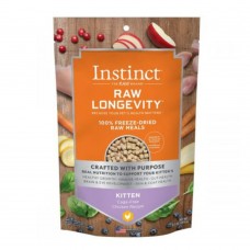 Instinct Raw Longevity Freeze-Dried Chicken Meals Kitten Dry Food 9.5 oz, 6172150, cat Freeze Dried, Instinct, cat Food, catsmart, Food, Freeze Dried