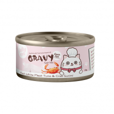 Jolly Cat Gravy Series Fresh White Meat Tuna And Crab Surimi 80g