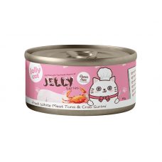 Jolly Cat Jelly Series Fresh White Meat Tuna And Crab Surimi 80g, JOL-733, cat Wet Food, Jolly Cat, cat Food, catsmart, Food, Wet Food