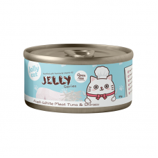 Jolly Cat Jelly Series Fresh White Meat Tuna And Shirasu 80g, JOL-719, cat Wet Food, Jolly Cat, cat Food, catsmart, Food, Wet Food