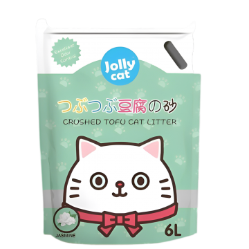 Jolly Cat Litter Crushed Tofu Jasmine 6L x6