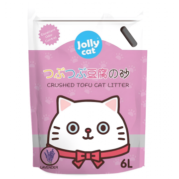 Jolly Cat Litter Crushed Tofu Lavender 6L